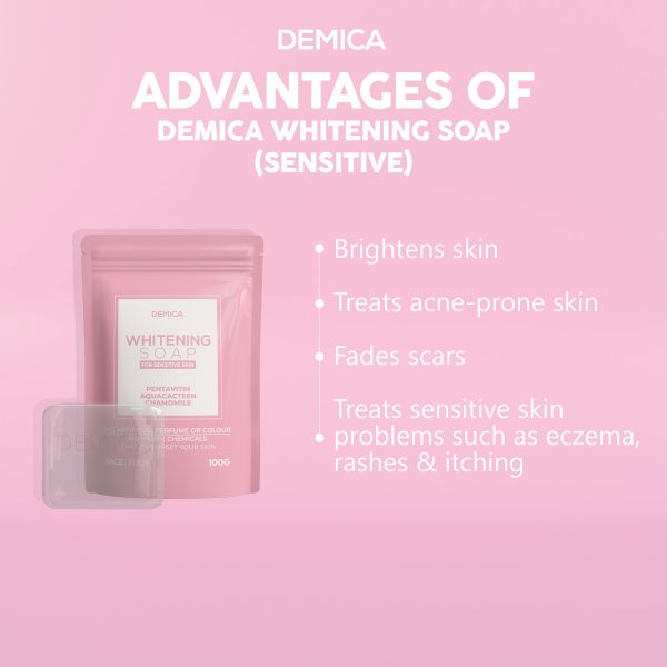 DEMICA WHITENING SOAP (SENSITIVE) - Image 3