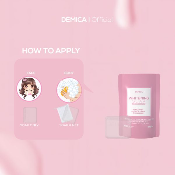 DEMICA WHITENING SOAP (SENSITIVE) - Image 4