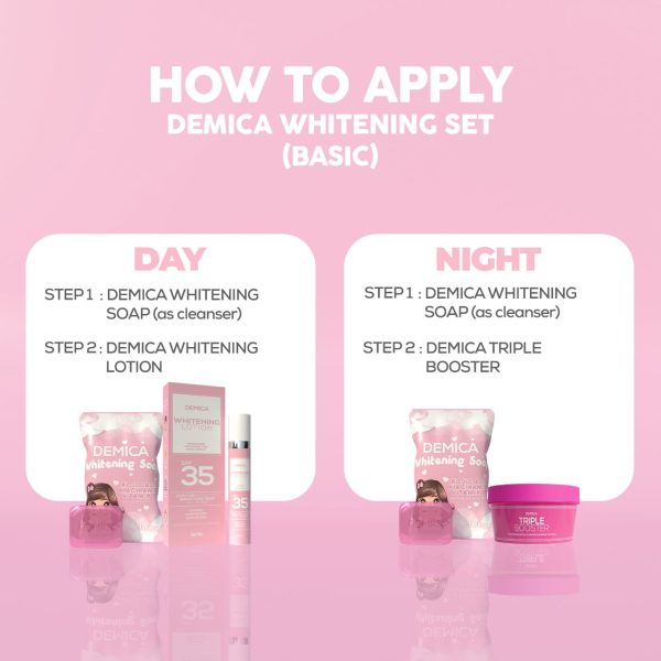DEMICA BASIC 3 IN 1 WHITENING SET - Image 2